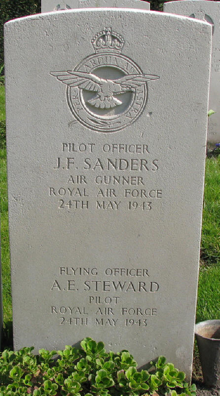 P/O John Tryon Sanders<br /><br /><br />died on active duty - May 24th, 1943